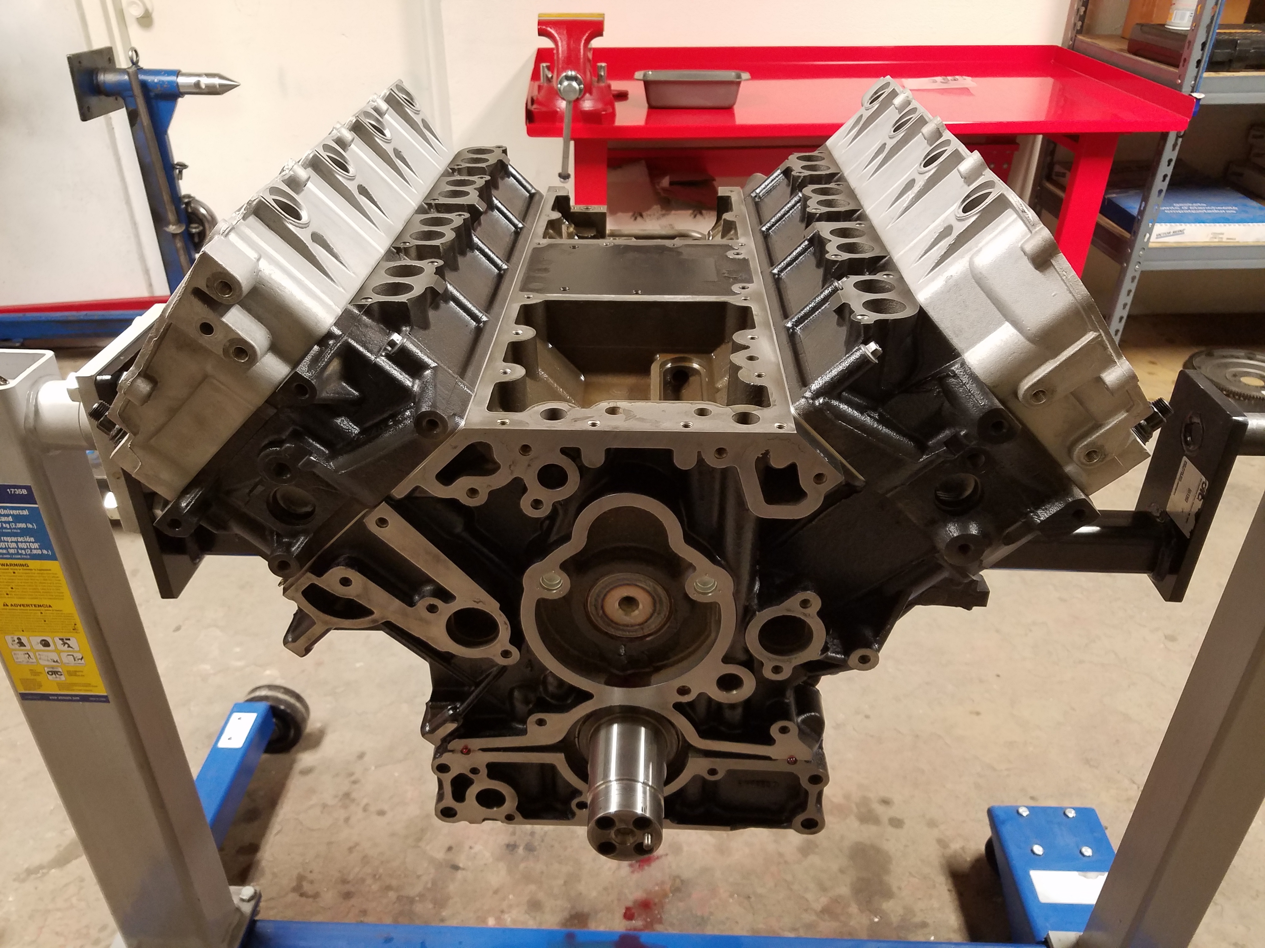 These 6.0L Ford Powerstroke Long Blocks built at Specialized Diesel Northwe...